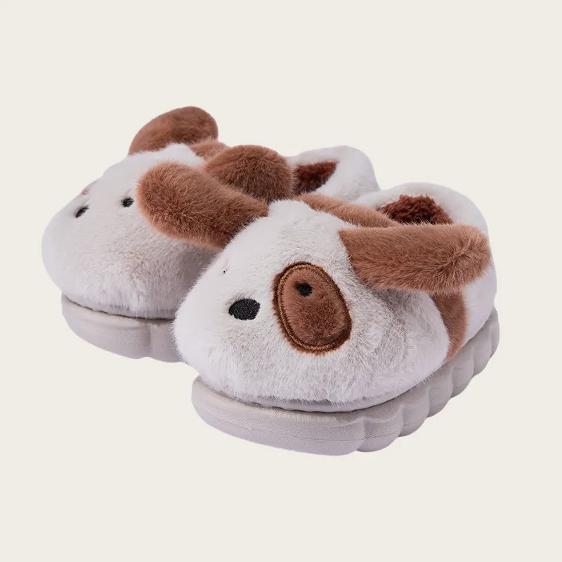 Yalu Cotton Slippers For Fall And Winter, Home Indoor Warm Cartoon For Men And Women's, Home Slippers-9