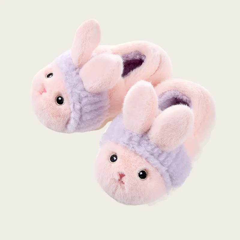 Yalu Cotton Slippers For Fall And Winter, Home Indoor Warm Cartoon For Men And Women's, Home Slippers-13