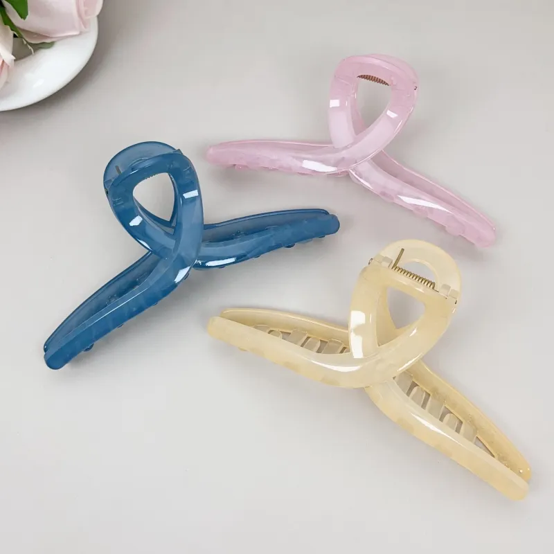 TBoML Acrylic Hair Clips Women's-13