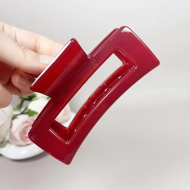 TBoML Acrylic Hair Clips Women's-4