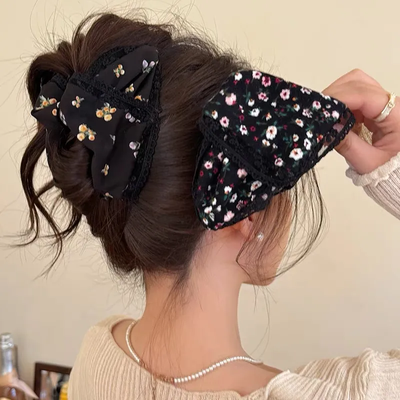 TBoML Fabric Hair Clips Women's-8