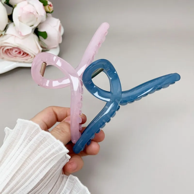 TBoML Acrylic Hair Clips Women's-7