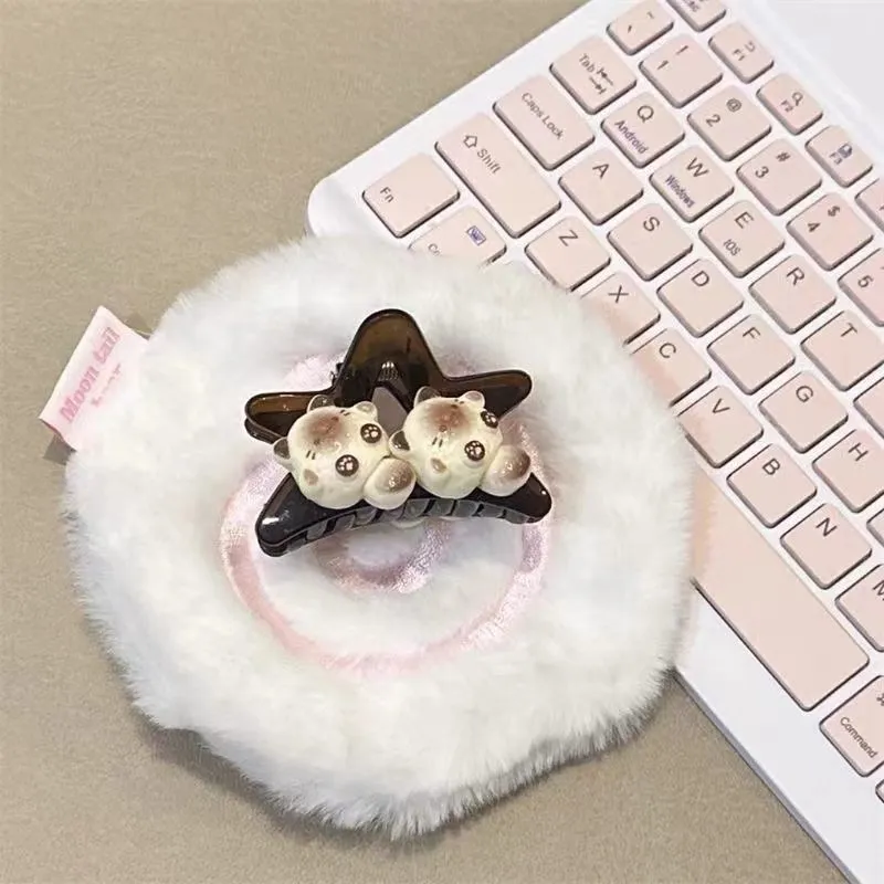 TBoML Acrylic Hair Clips Women's-2