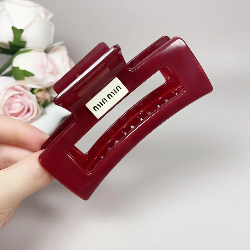TBoML Acrylic Hair Clips Women's-1