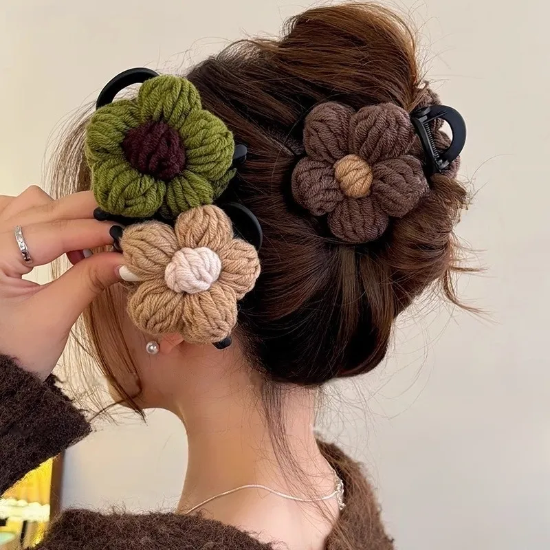 TBoML Acrylic Hair Clips Women's-13