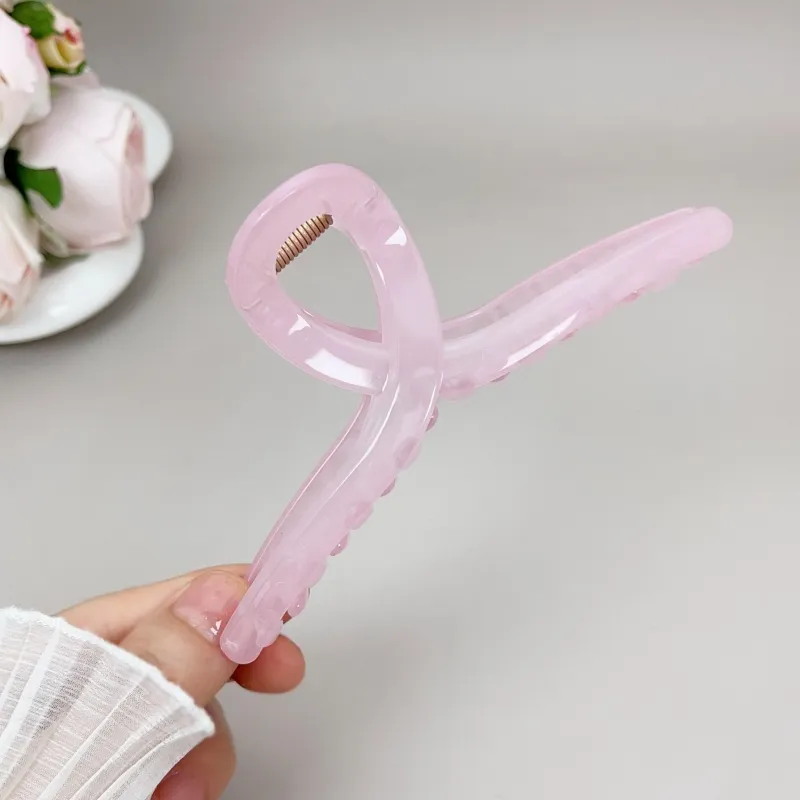 TBoML Acrylic Hair Clips Women's-1