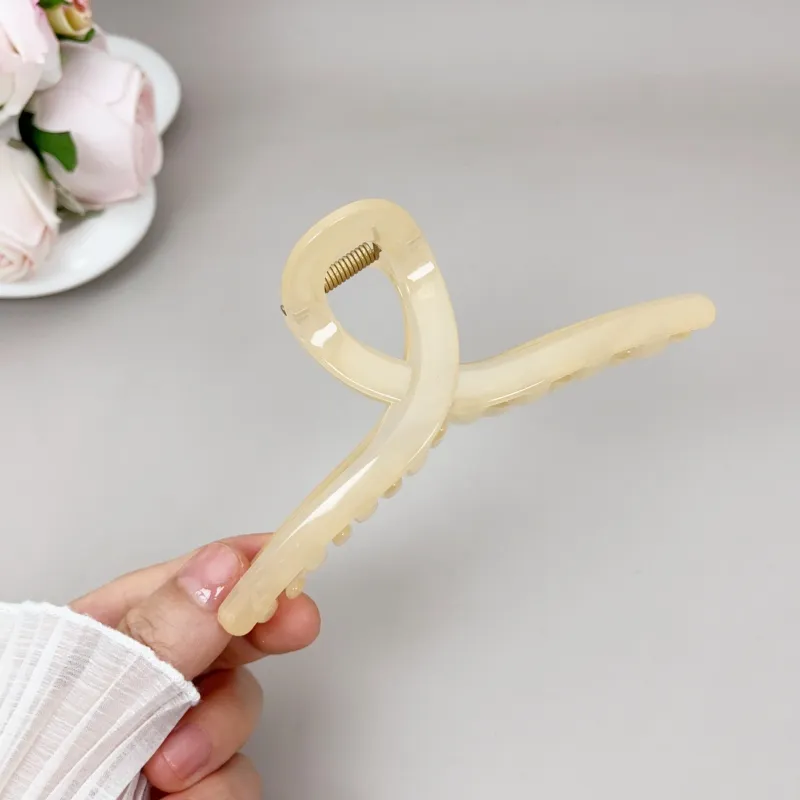 TBoML Acrylic Hair Clips Women's-5
