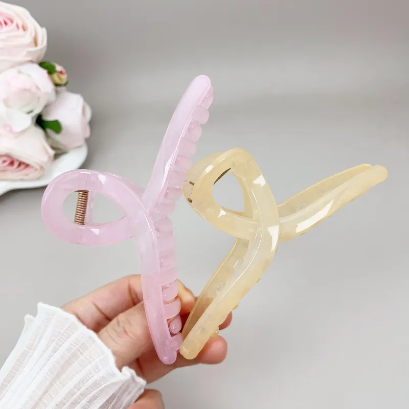 TBoML Acrylic Hair Clips Women's-9