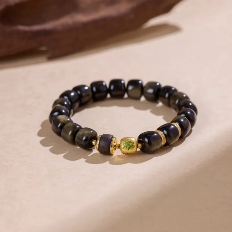 *EVAE+MOB Obsidian Bracelets Unisex-2