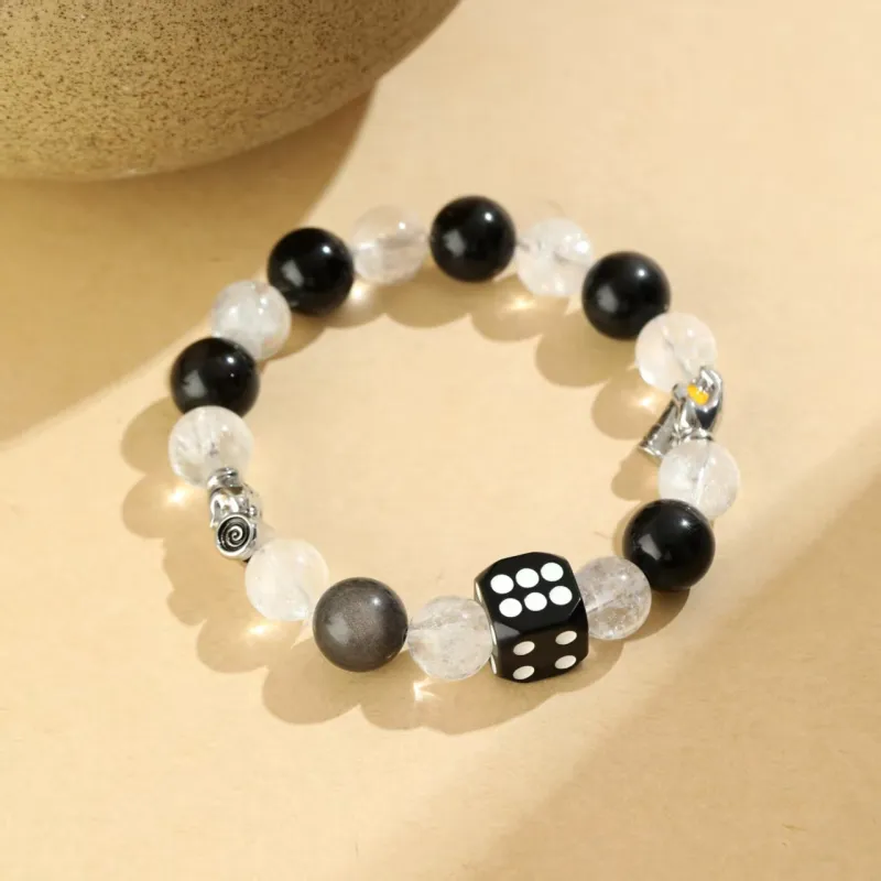 *EVAE+MOB Obsidian Bracelets Unisex-2
