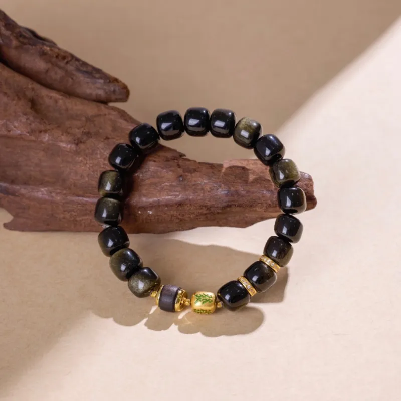 *EVAE+MOB Obsidian Bracelets Unisex-1