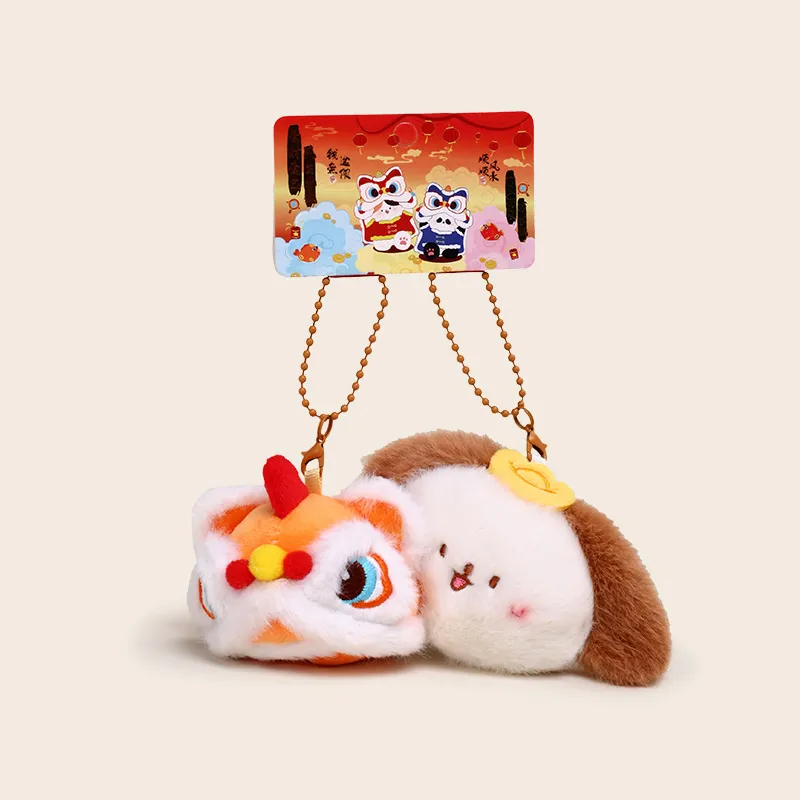 Jinnew Polyester Keychains Unisex 6cm High-6