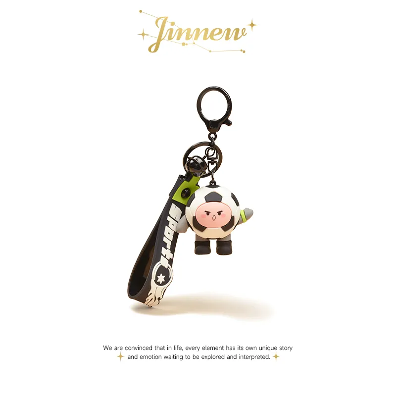 Jinnew Zinc Alloy Keychains Unisex-9