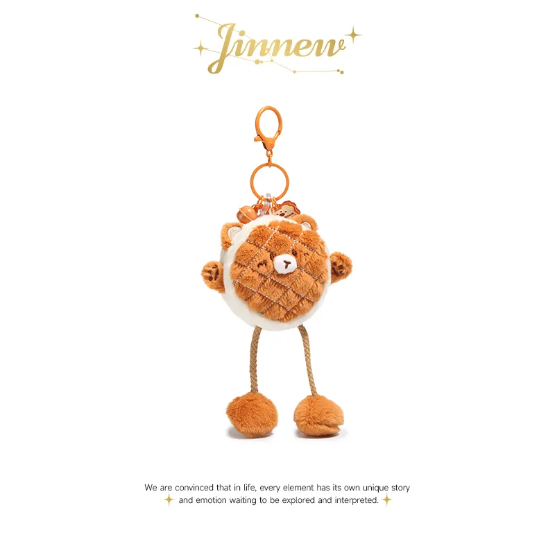 Jinnew Polyester Keychains Unisex 15cm Height-4