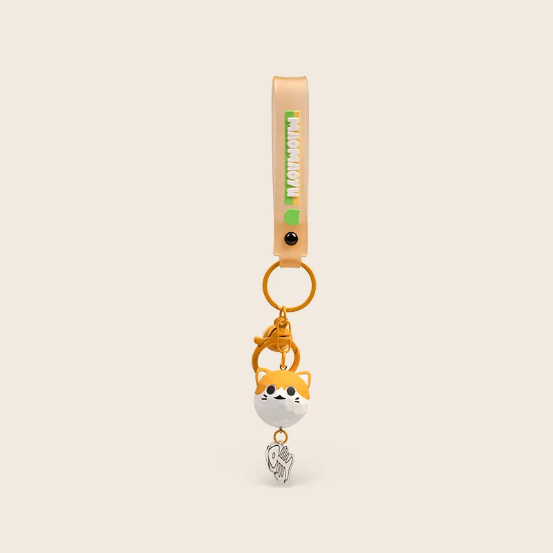 Jinnew PVC+ Alloy Keychains Unisex 3cm Height-7
