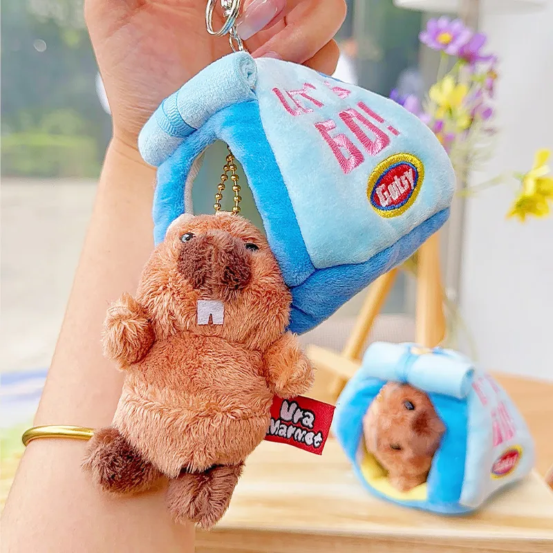 Jinnew Polyester Alloy Keychains Unisex 9cm Height-3