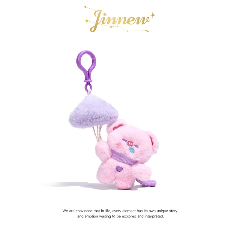 Jinnew Polyester Keychains Unisex-8