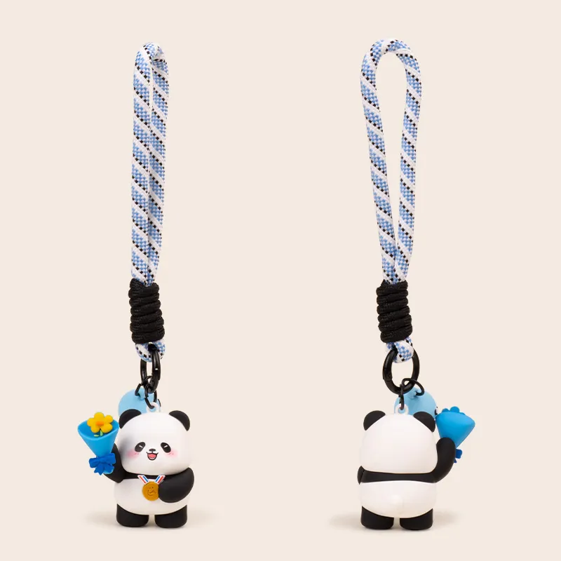 Jinnew Pvc Keychains Unisex 5cm Height-8