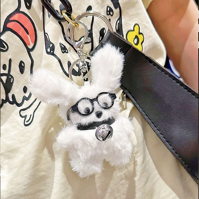 Jinnew Plush Keychains Unisex 10cm Height-1