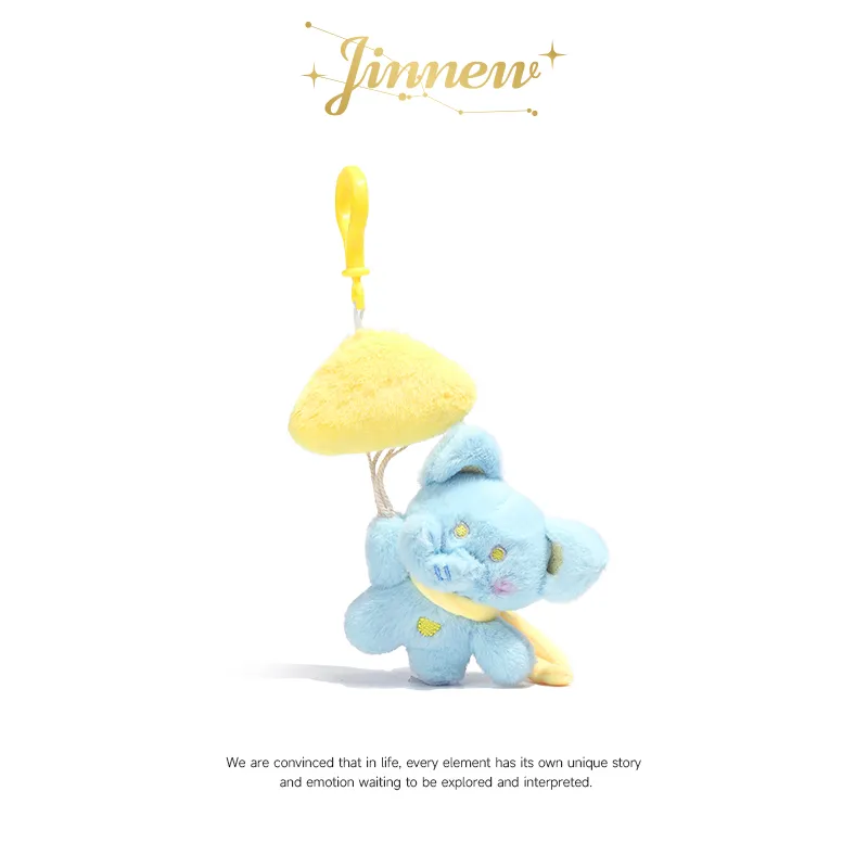 Jinnew Polyester Keychains Unisex-14