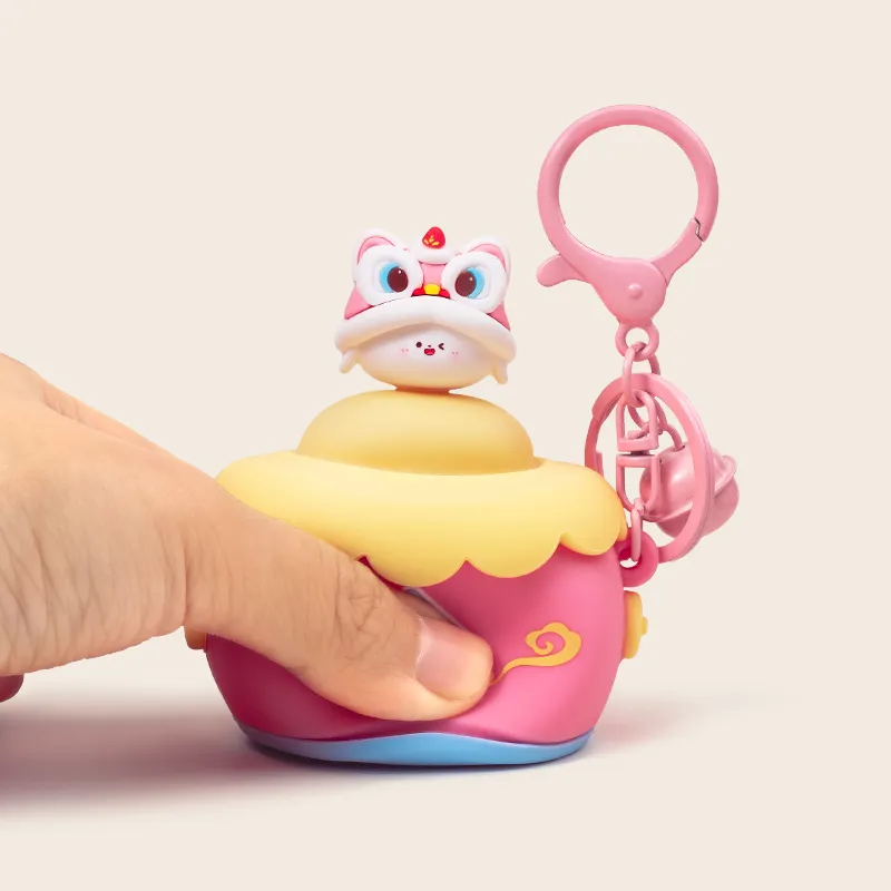 Jinnew Silicone Keychains Unisex-5