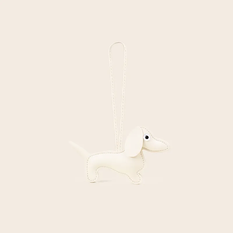 Jinnew PU Leather Keychains Unisex 8cm High-11