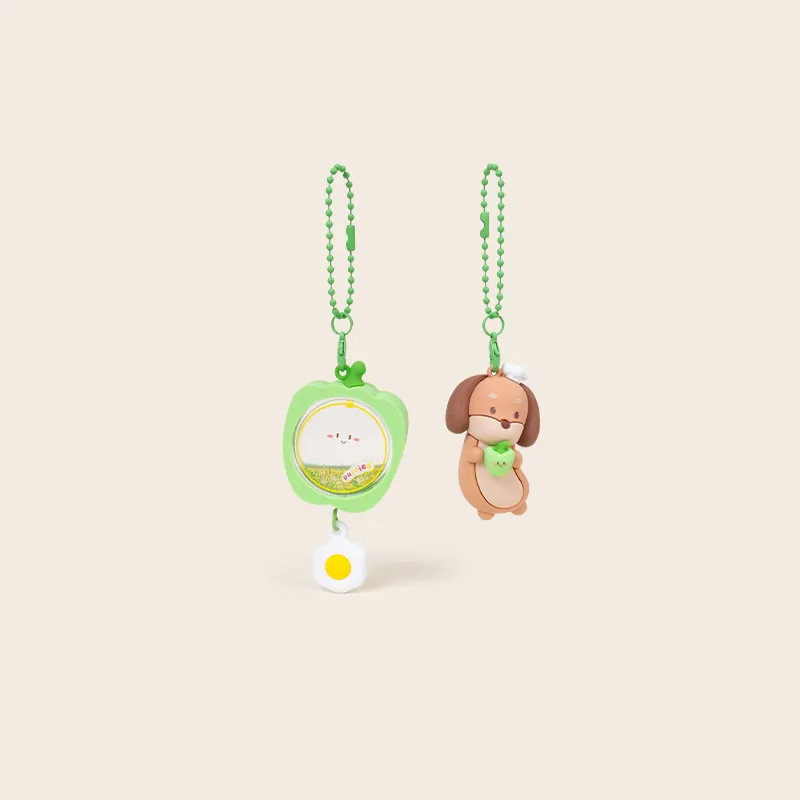 Jinnew Pvc Keychains Unisex 7.5cm Height-5