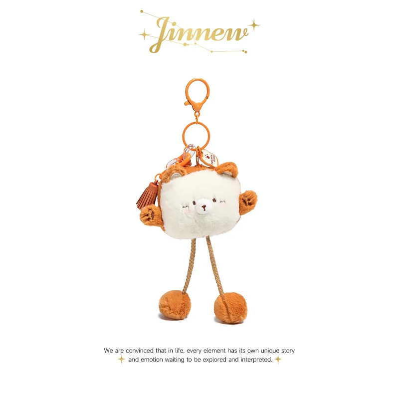 Jinnew Polyester Keychains Unisex 15cm Height-1