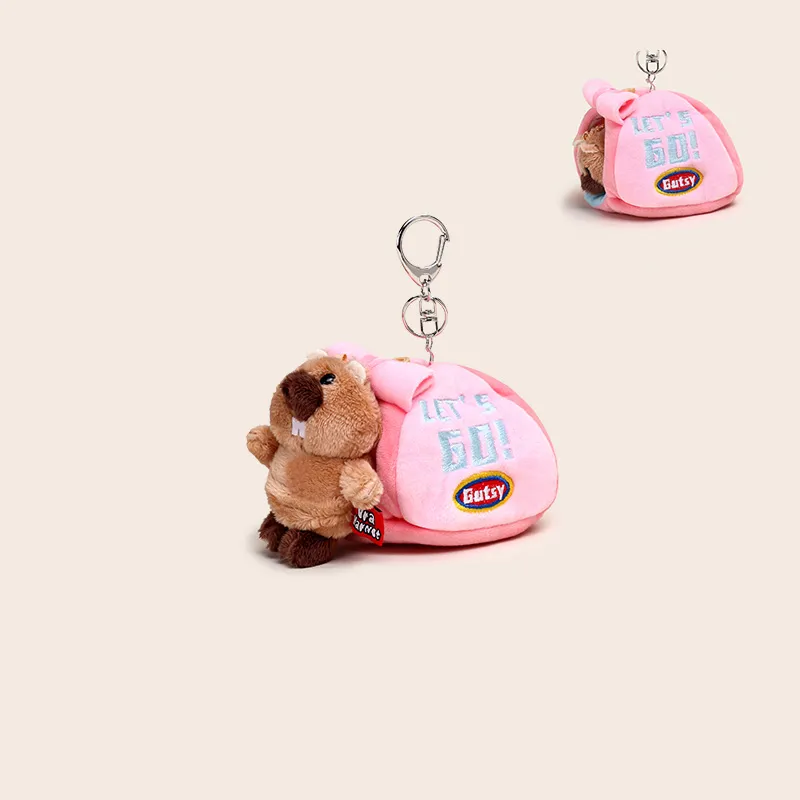Jinnew Polyester Alloy Keychains Unisex 9cm Height-5