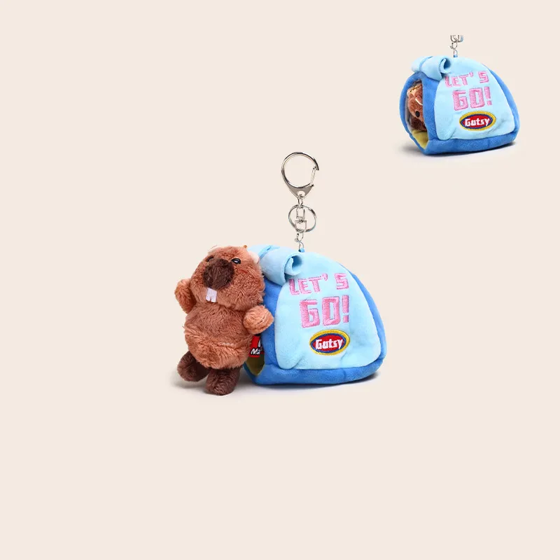 Jinnew Polyester Alloy Keychains Unisex 9cm Height-2