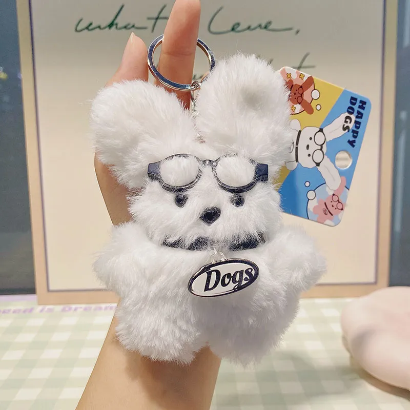 Jinnew Plush Keychains Unisex 10cm Height-6
