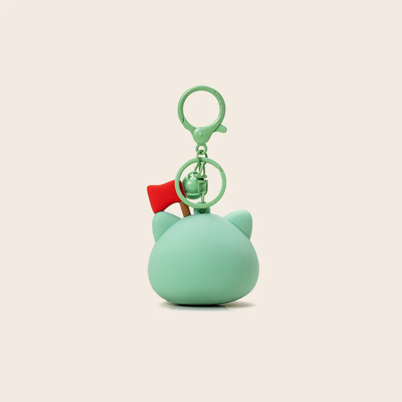 Jinnew Silicone Keychains Unisex-4
