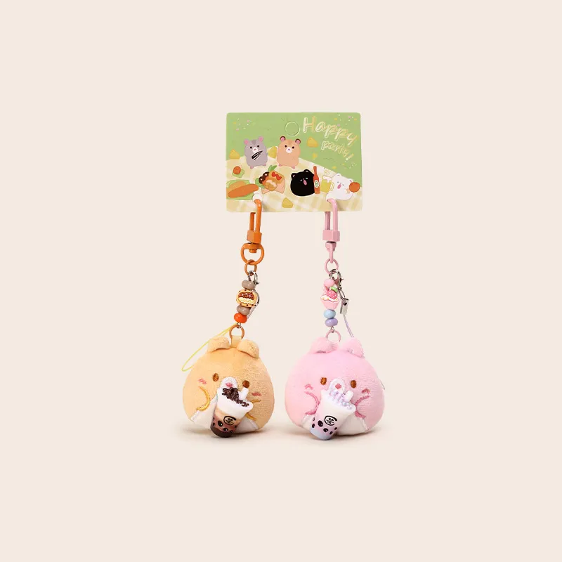 Jinnew Polyester Keychains Unisex 5.5cm Height-7