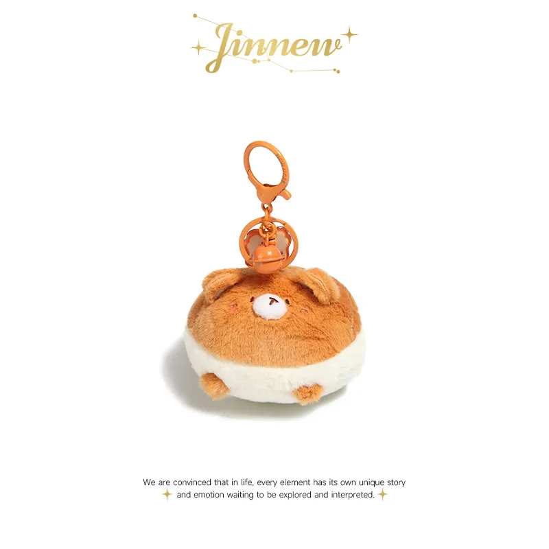 Jinnew Polyester Keychains Unisex-1
