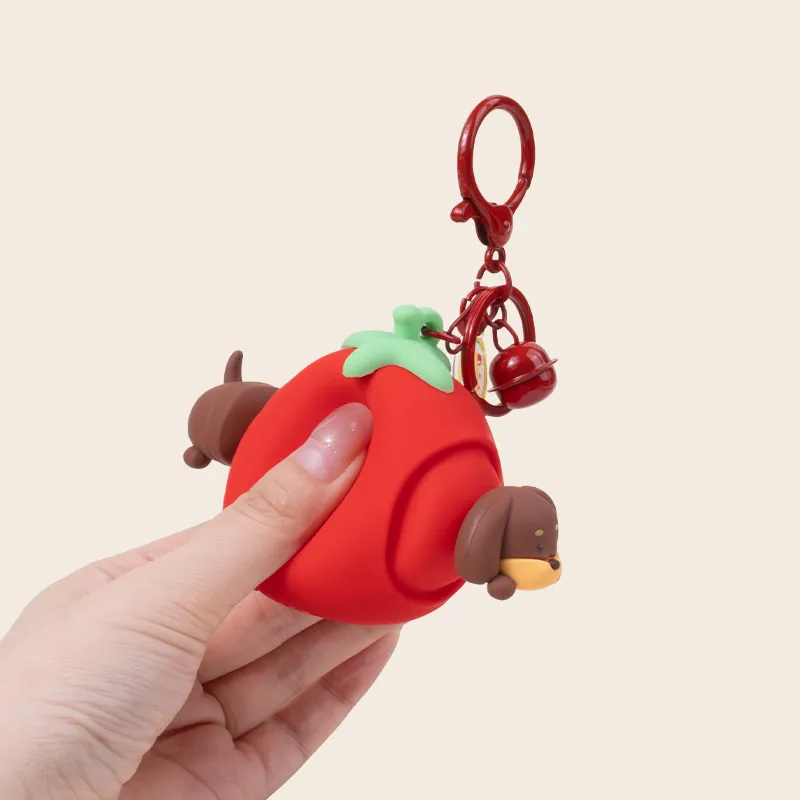 Jinnew Silicone Keychains Unisex-7