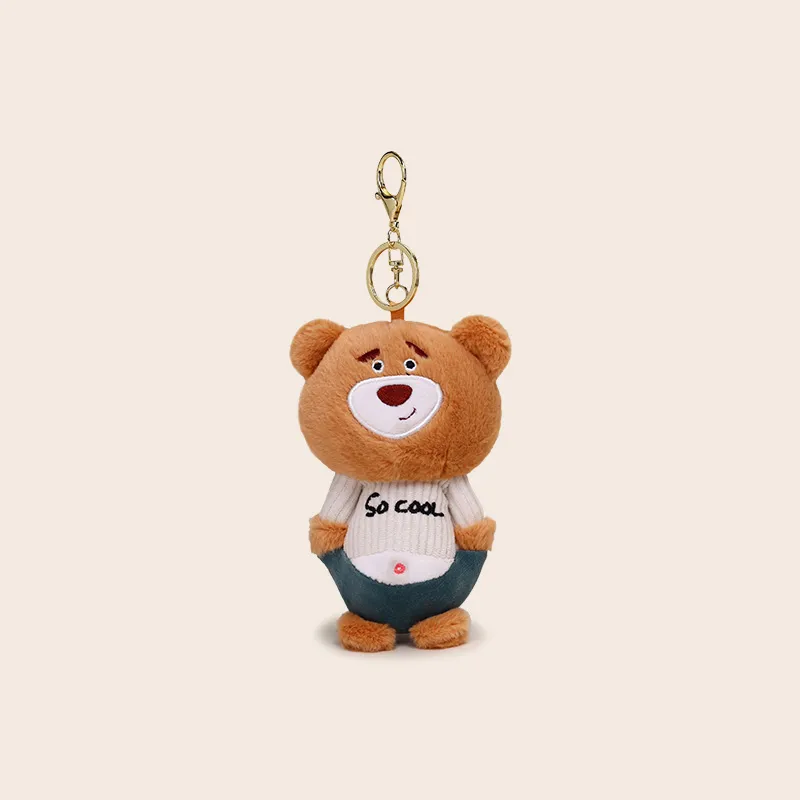 Jinnew Polyester+Alloy Keychains Unisex 15cm Height-1