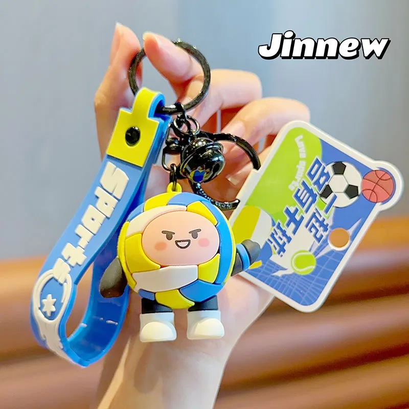 Jinnew Zinc Alloy Keychains Unisex-15