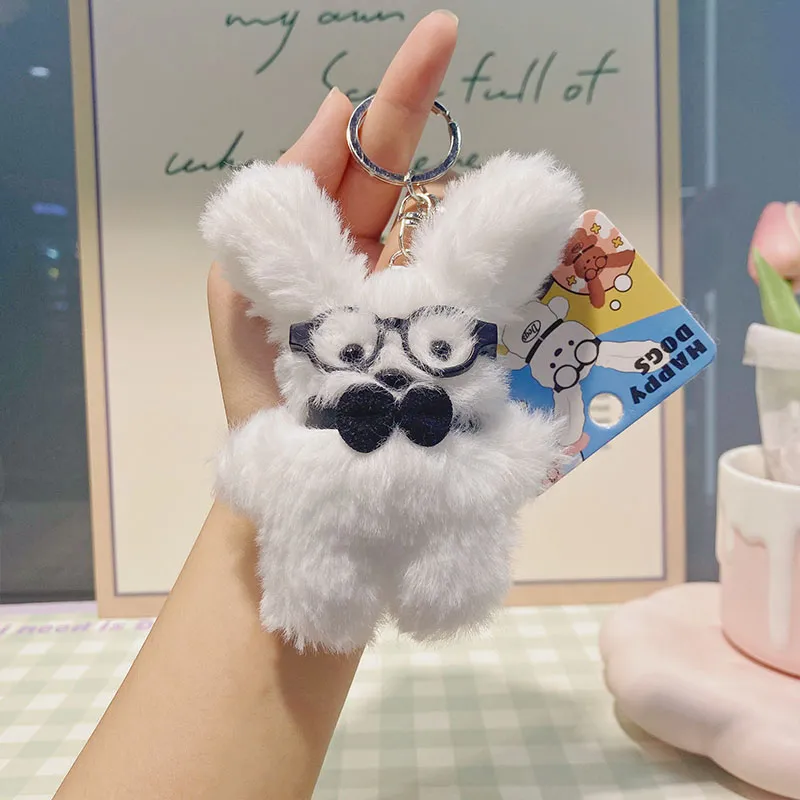 Jinnew Plush Keychains Unisex 10cm Height-3