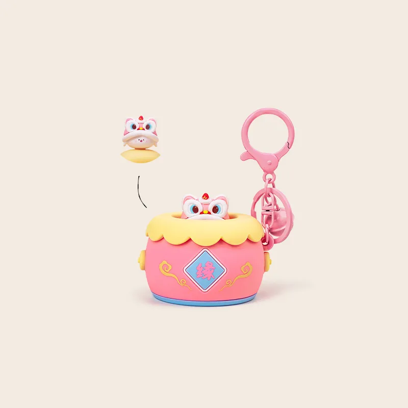 Jinnew Silicone Keychains Unisex-4