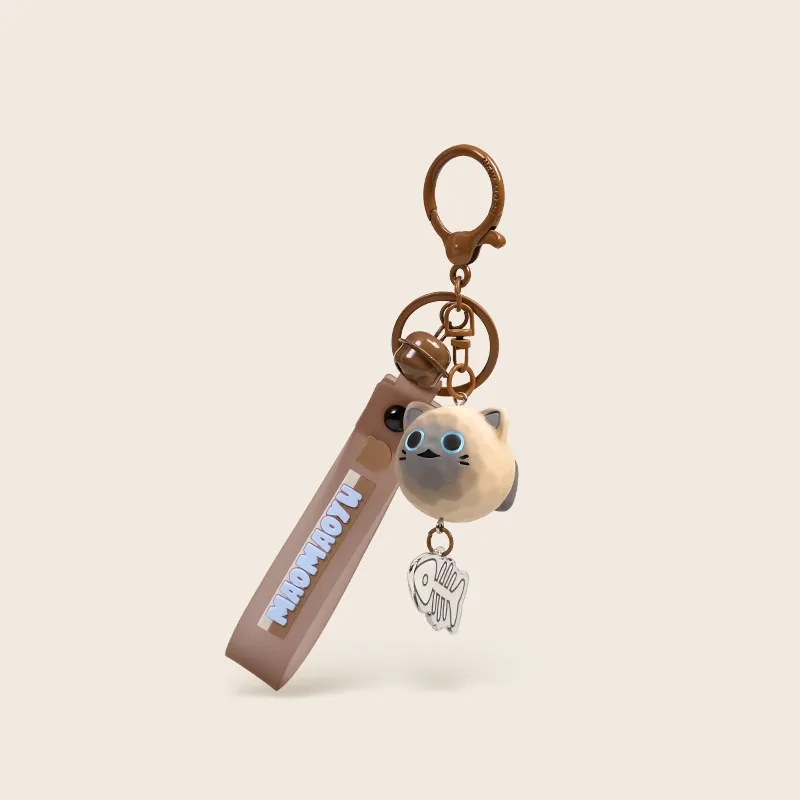 Jinnew PVC+ Alloy Keychains Unisex 3cm Height-14