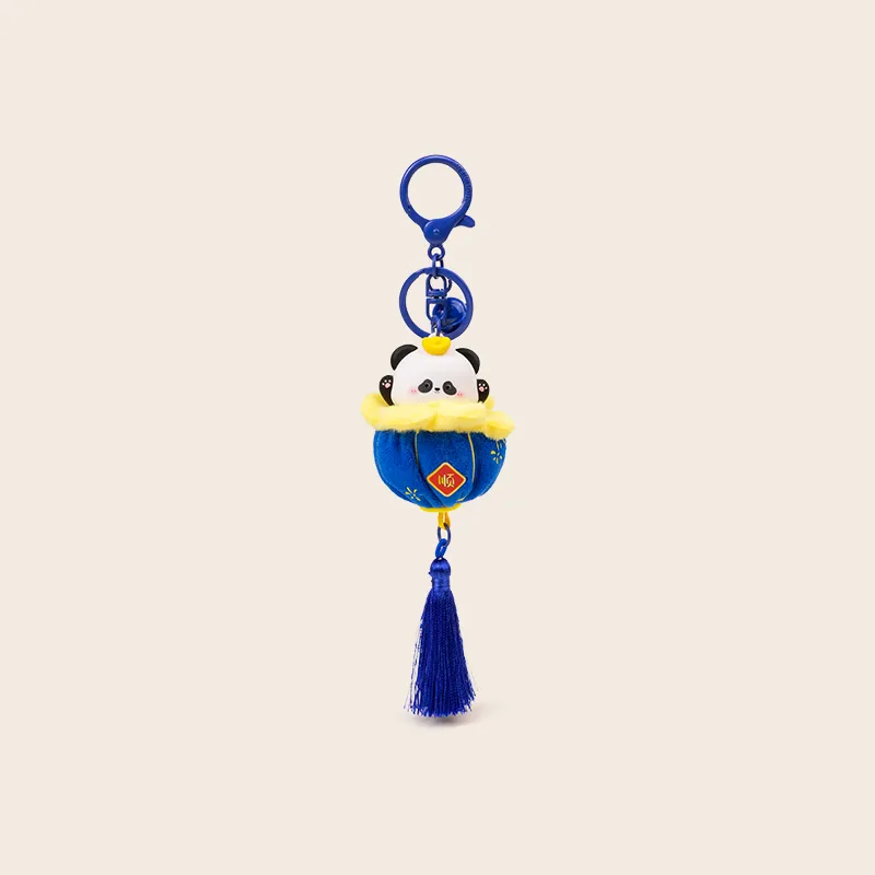 Jinnew Cute Kitten Plush Pendant Keychains Unisex-5