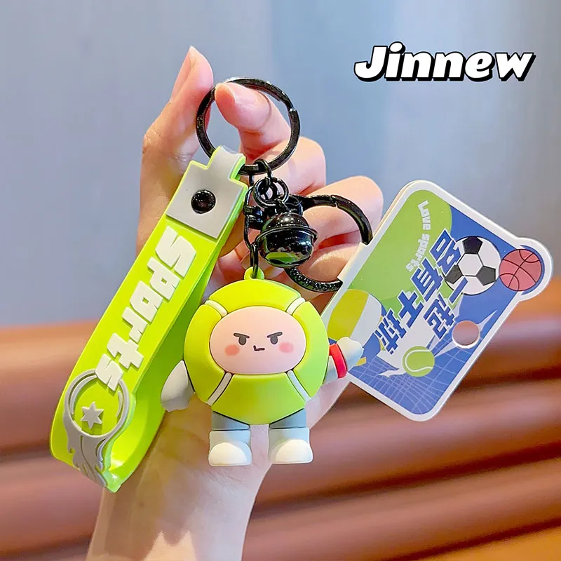 Jinnew Zinc Alloy Keychains Unisex-7