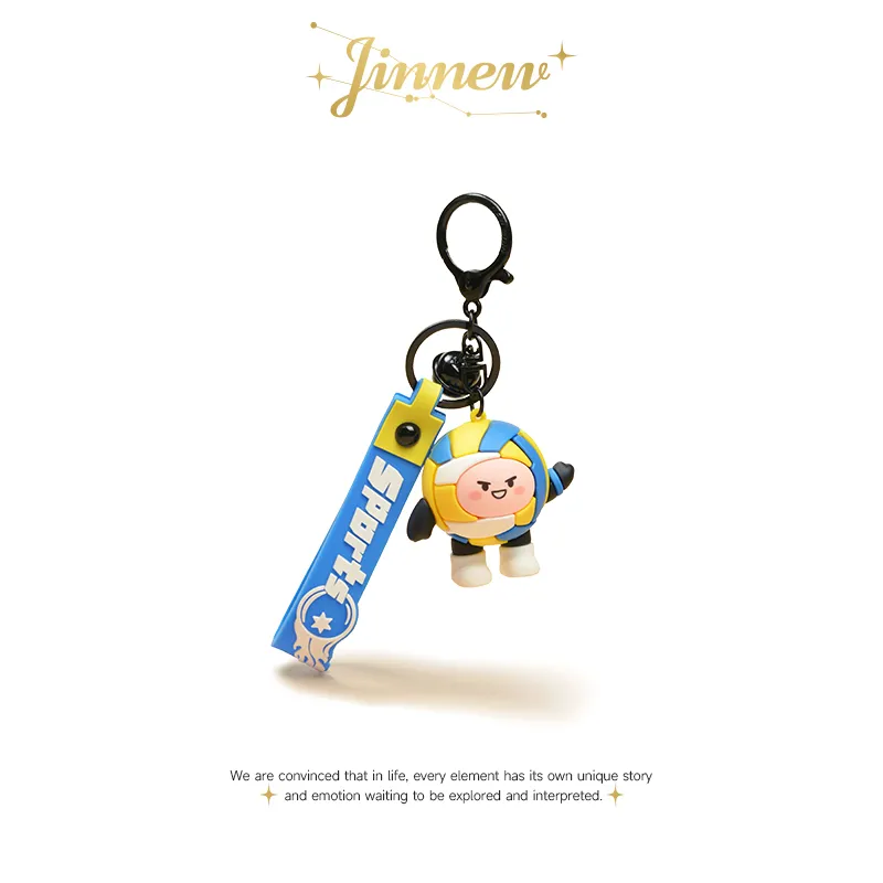 Jinnew Zinc Alloy Keychains Unisex-13