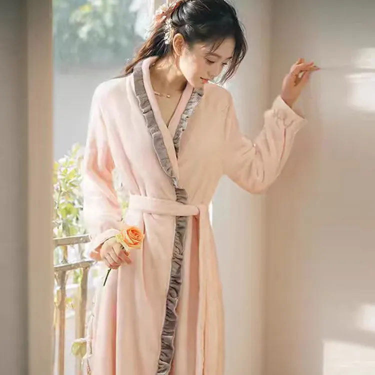 XIUDAI Women's Bath Robes-4