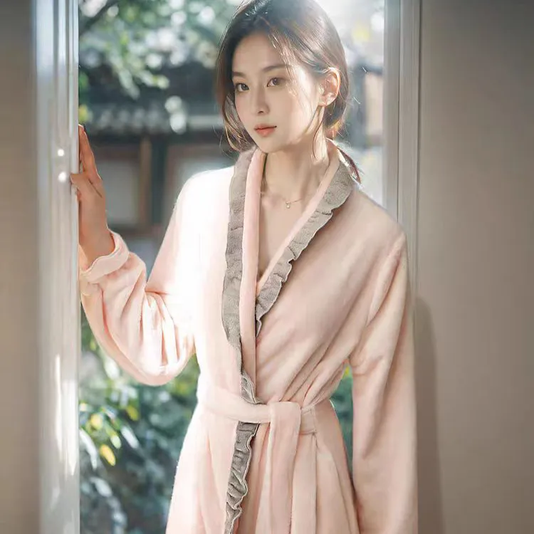 XIUDAI Women's Bath Robes-3