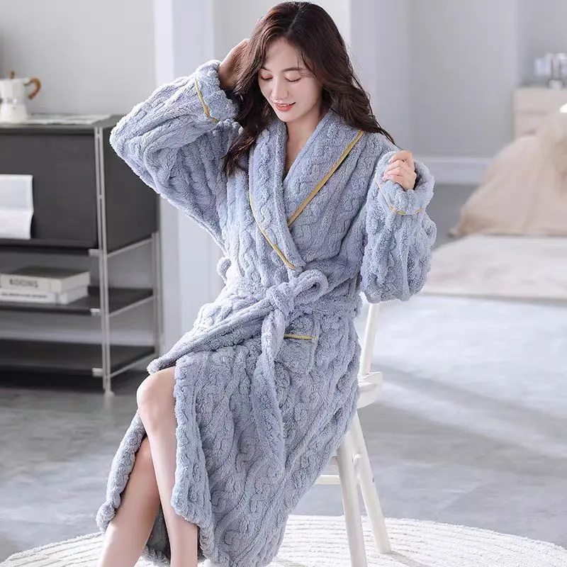 XIUDAI Women's Bath Robes-7