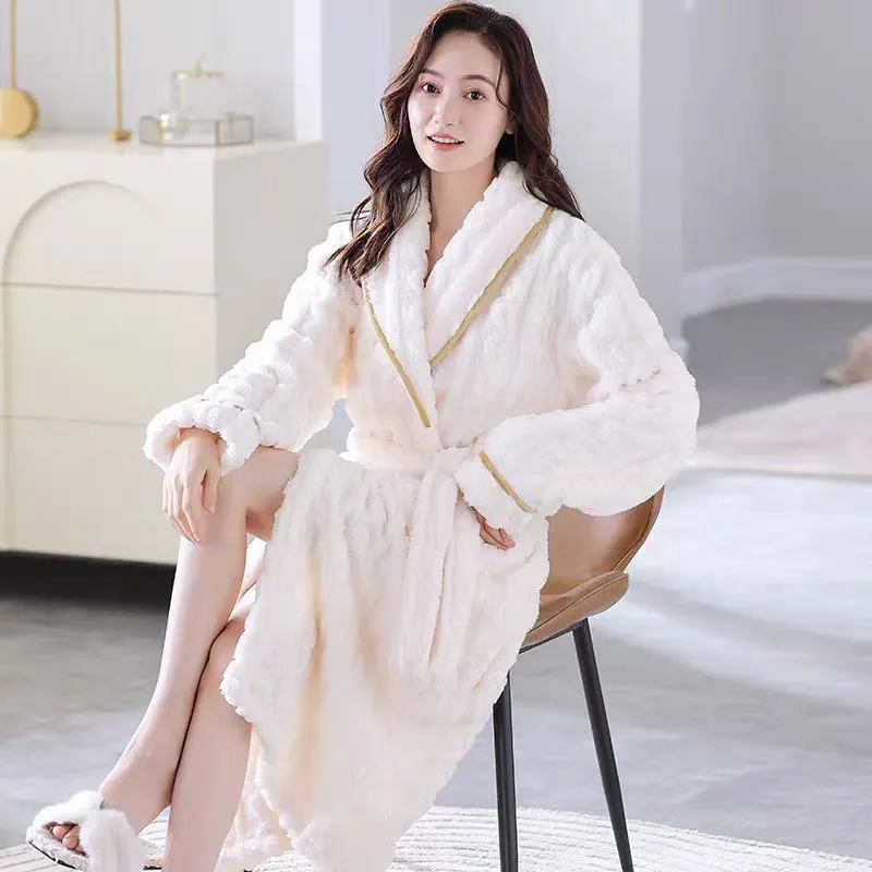 XIUDAI Women's Bath Robes-5