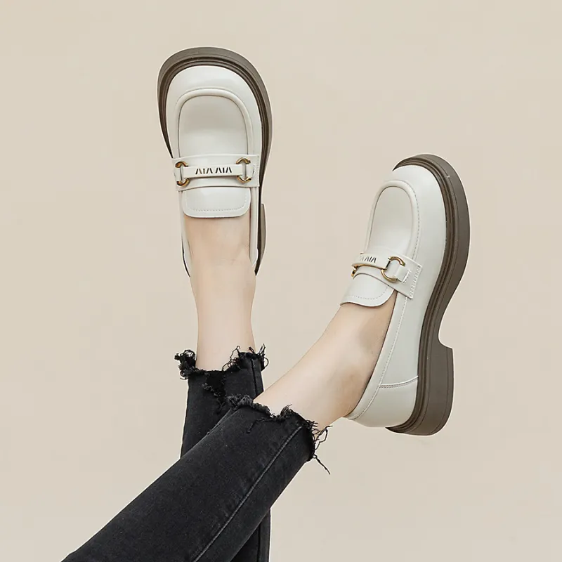 JNLVWA Loafers 3.5cm Women's Black-6