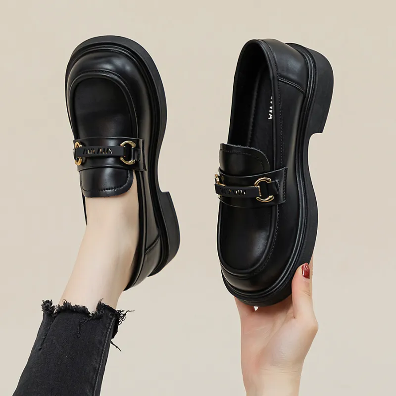 JNLVWA Loafers 3.5cm Women's Black-2