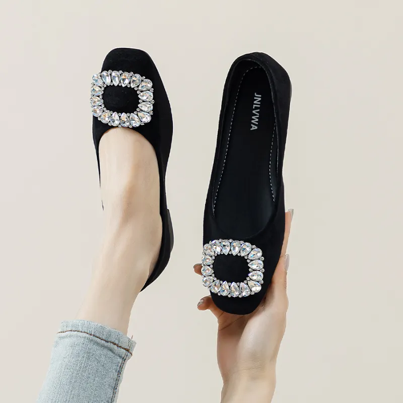 JNLVWA Casual Single Shoes 2.5cm Women's Black-5